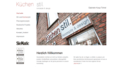 Desktop Screenshot of kuechenstil-huenxe.de